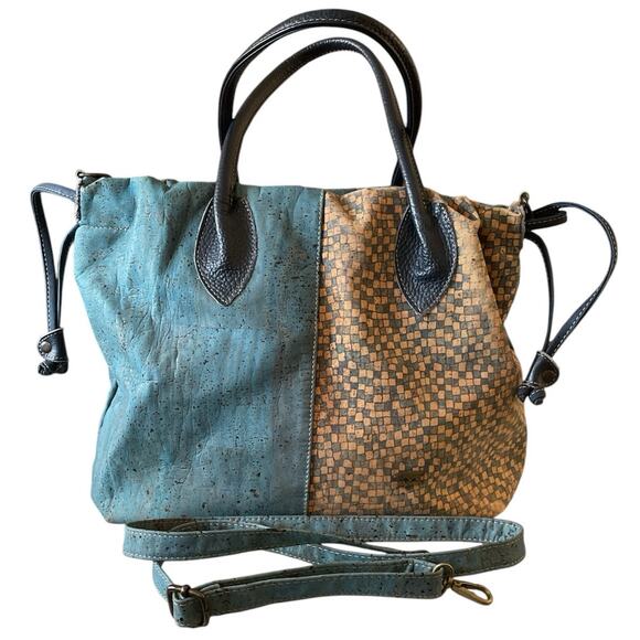 Corklife Artcork Cork Cinch Shoulder Bag - Picture 5 of 12